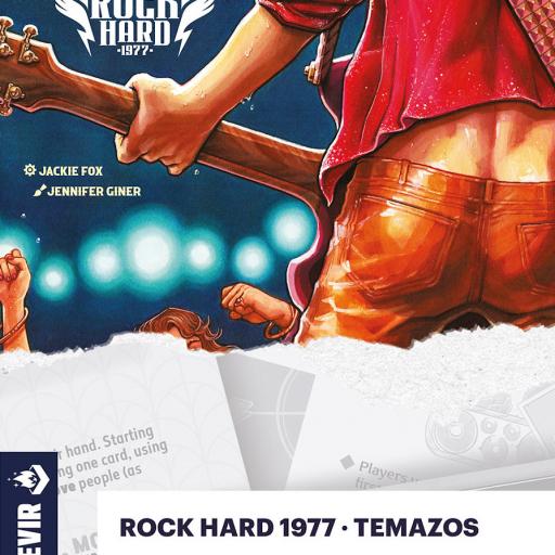 Imagen de juego de mesa: «Rock Hard 1977: Temazos»
