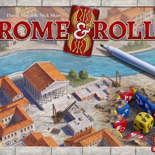 Imagen de juego de mesa: «Rome & Roll»