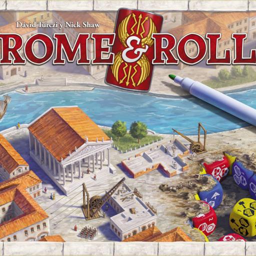 Imagen de juego de mesa: «Rome & Roll»