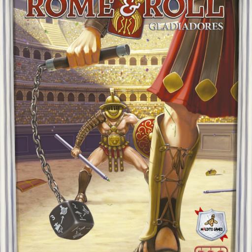 Imagen de juego de mesa: «Rome & Roll: Gladiadores»