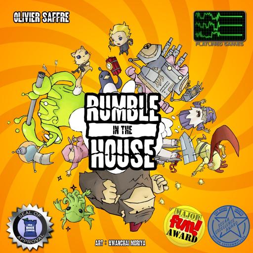 Imagen de juego de mesa: «Rumble in the House»