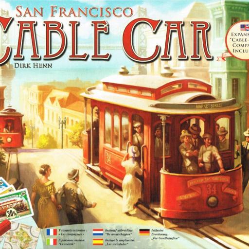 Imagen de juego de mesa: «San Francisco Cable Car»