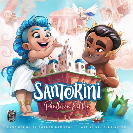 Imagen de juego de mesa: «Santorini: Pantheon Edition»