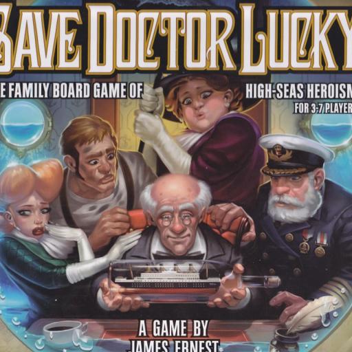 Imagen de juego de mesa: «Save Doctor Lucky»