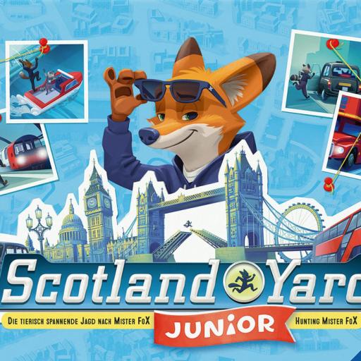 Imagen de juego de mesa: «Scotland Yard Junior»