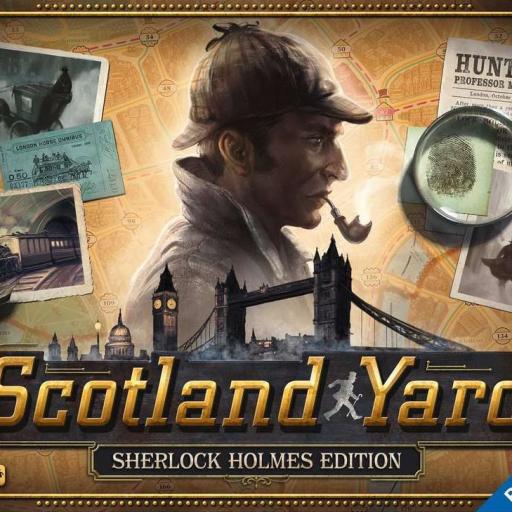 Imagen de juego de mesa: «Scotland Yard: Sherlock Holmes Edition»