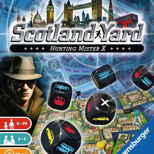 Imagen de juego de mesa: «Scotland Yard: The Dice Game»