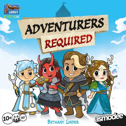 Imagen de juego de mesa: «Se necesitan aventureros»
