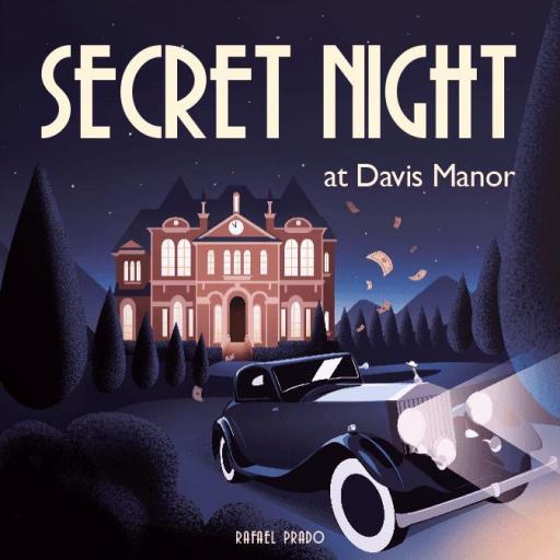 Imagen de juego de mesa: «Secret Night at Davis Manor »