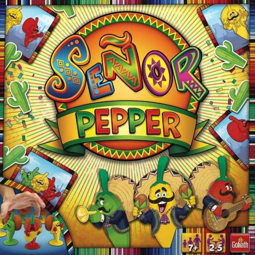 Imagen de juego de mesa: «Señor Pepper»