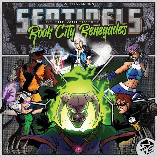 Imagen de juego de mesa: «Sentinels of the Multiverse – Rook City Renegades»