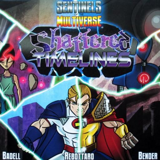 Imagen de juego de mesa: «Sentinels of the Multiverse: Shattered Timelines»
