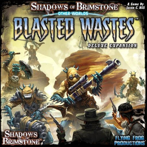 Imagen de juego de mesa: «Shadows of Brimstone: Other Worlds – Blasted Wastes»