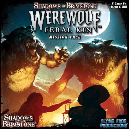 Imagen de juego de mesa: «Shadows of Brimstone: Werewolf Feral King Mission Pack»