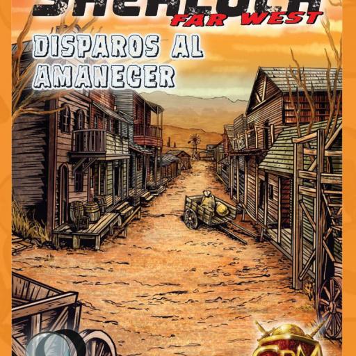 Imagen de juego de mesa: «Sherlock Far West: Disparos al amanecer»