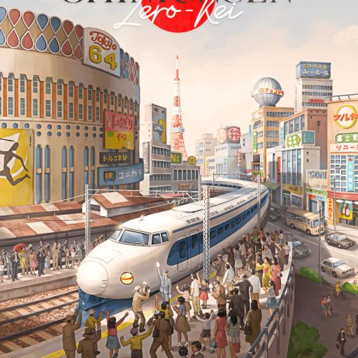 Imagen de juego de mesa: «Shinkansen: Zero Kei»