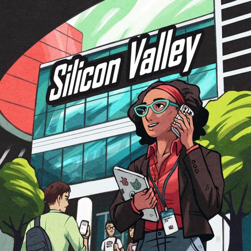 Imagen de juego de mesa: «Silicon Valley»