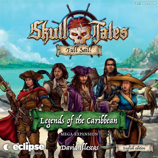 Imagen de juego de mesa: «Skull Tales: ¡A toda vela! – Mega-Expansión»