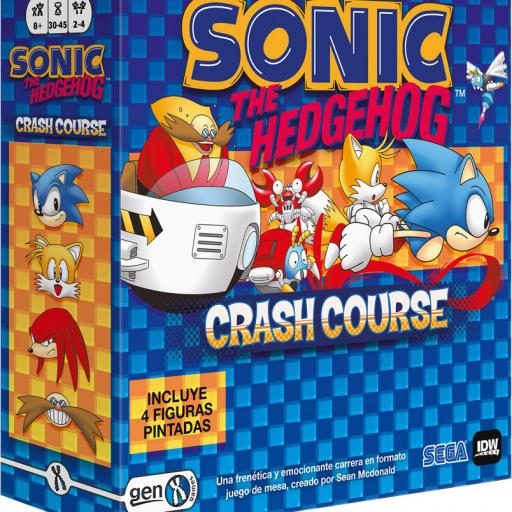 Imagen de juego de mesa: «Sonic the Hedgehog: Crash Course»
