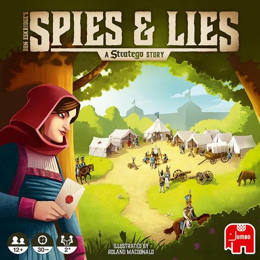 Imagen de juego de mesa: «Spies & Lies: A Stratego Story»