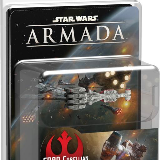 Imagen de juego de mesa: «Star Wars: Armada – Corbeta Corelliana CR90»