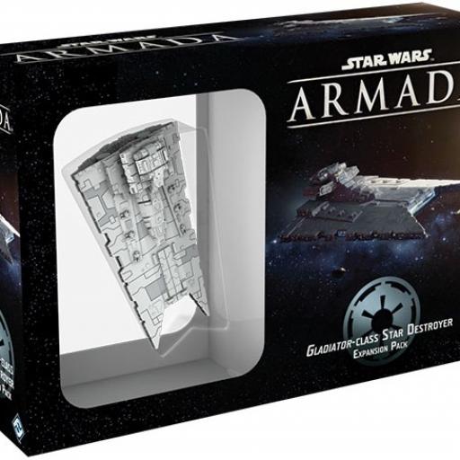 Imagen de juego de mesa: «Star Wars: Armada – Destructor Estelar clase Gladiador»