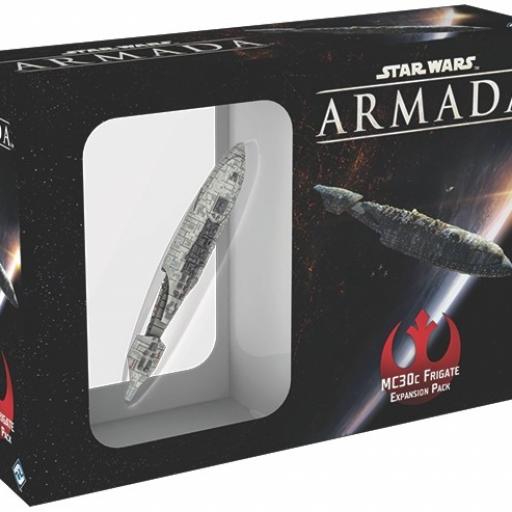 Imagen de juego de mesa: «Star Wars: Armada – Fragata MC30c»