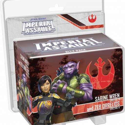 Imagen de juego de mesa: «Star Wars: Imperial Assault – Sabine Wren y Zeb Orrelios»