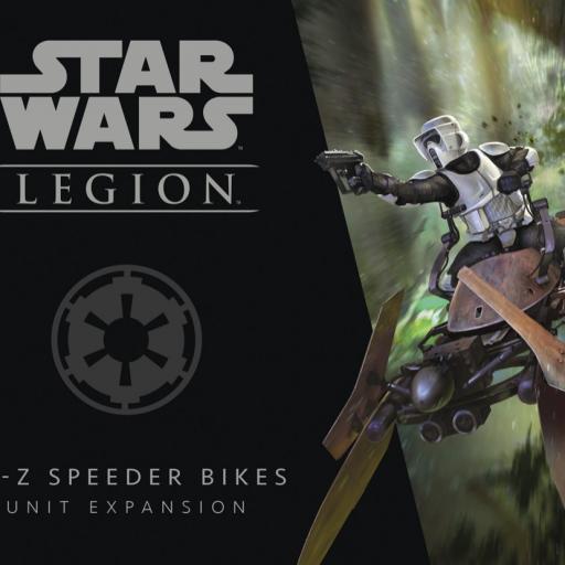 Imagen de juego de mesa: «Star Wars: Legión – Motos deslizadoras 74-Z»