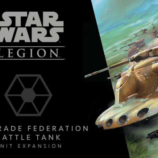 Imagen de juego de mesa: «Star Wars: Legión – Tanque AAT de la Federación de Comercio»