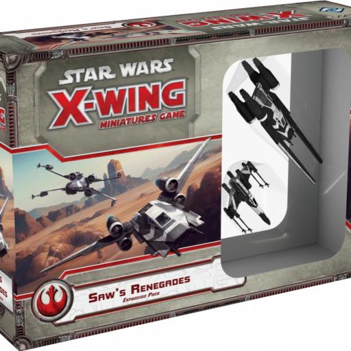 Imagen de juego de mesa: «Star Wars: X-Wing – Renegados de Saw»