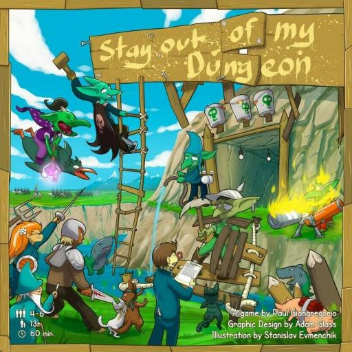 Imagen de juego de mesa: «Stay Out of My Dungeon!»