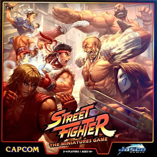 Imagen de juego de mesa: «Street Fighter: The Miniatures Game»
