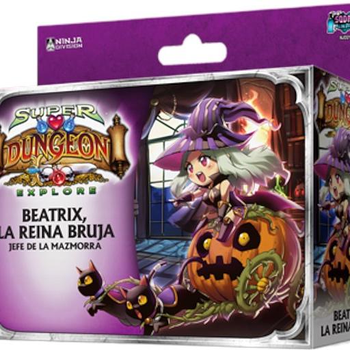 Imagen de juego de mesa: «Super Dungeon Explore: Beatrix la Reina Bruja»