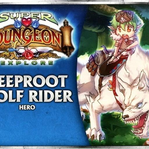 Imagen de juego de mesa: «Super Dungeon Explore: Jinete de Lobo Raízprofunda»