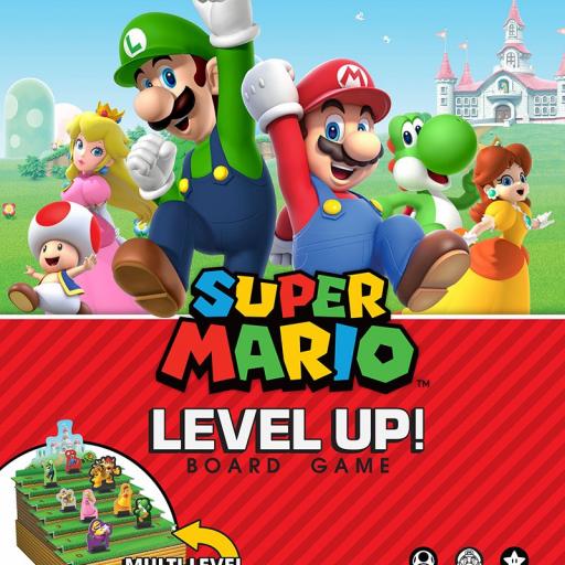 Imagen de juego de mesa: «Super Mario: Level Up! Board Game»