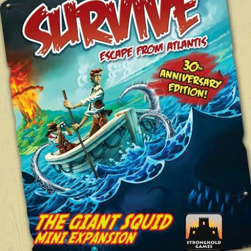 Imagen de juego de mesa: «Survive: Escape from Atlantis! The Giant Squid Mini Expansion»
