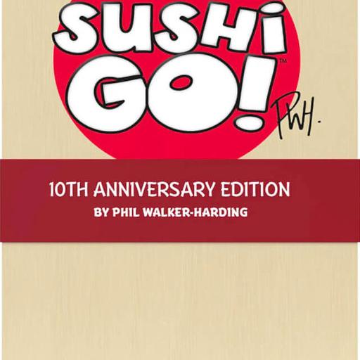 Imagen de juego de mesa: «Sushi Go! 10th Anniversary Edition»