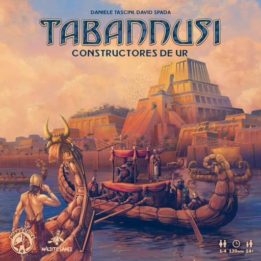 Imagen de juego de mesa: «Tabannusi: Constructores de Ur»