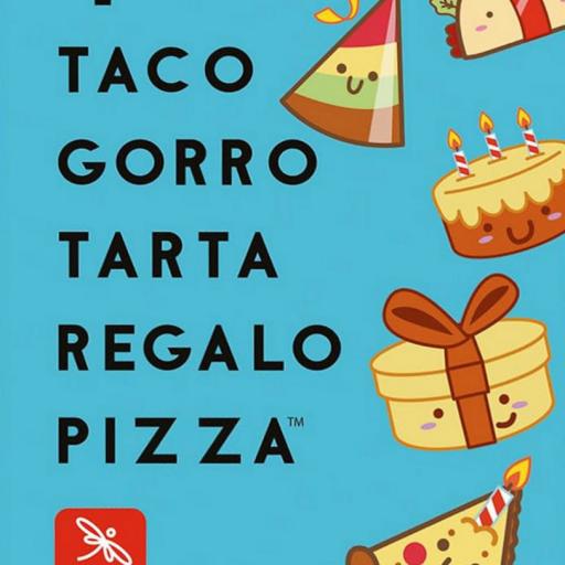 Imagen de juego de mesa: «Taco Gorro Tarta Regalo Pizza»