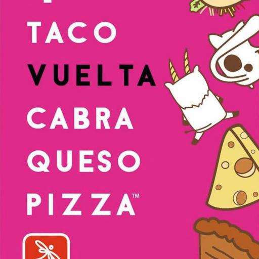Imagen de juego de mesa: «Taco Vuelta Cabra Queso Pizza»