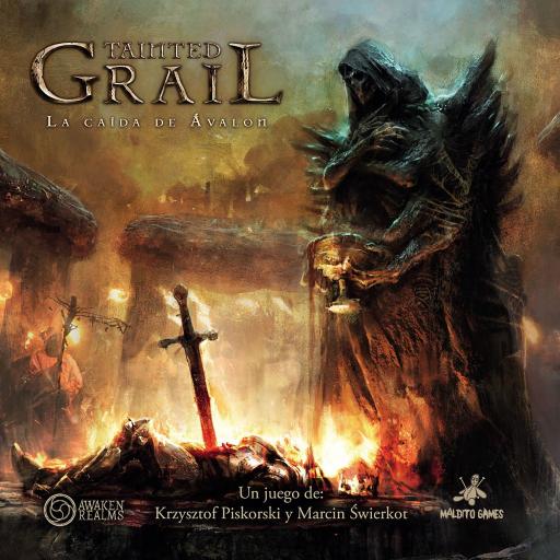 Imagen de juego de mesa: «Tainted Grail: La caída de Ávalon»