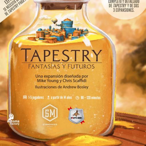 Imagen de juego de mesa: «Tapestry: Fantasías y Futuros»