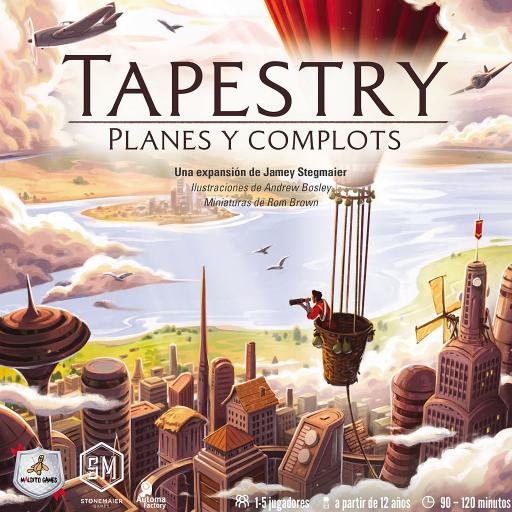 Imagen de juego de mesa: «Tapestry: Planes y Complots»