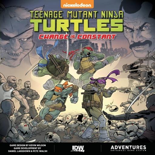 Imagen de juego de mesa: «Teenage Mutant Ninja Turtles Adventures: Change is Constant»