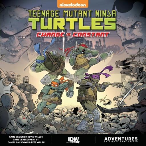 Imagen de juego de mesa: «Teenage Mutant Ninja Turtles Adventures: Change is Constant»