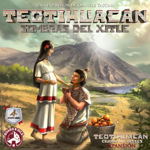 Imagen de juego de mesa: «Teotihuacán: Sombras del Xitle»