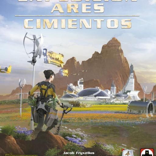 Imagen de juego de mesa: «Terraforming Mars: Expedición Ares – Cimientos»