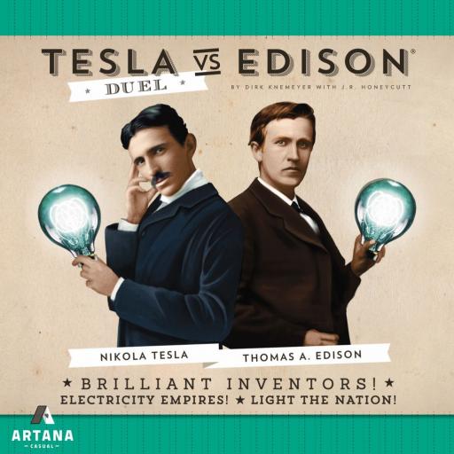 Imagen de juego de mesa: «Tesla vs. Edison: Duel»