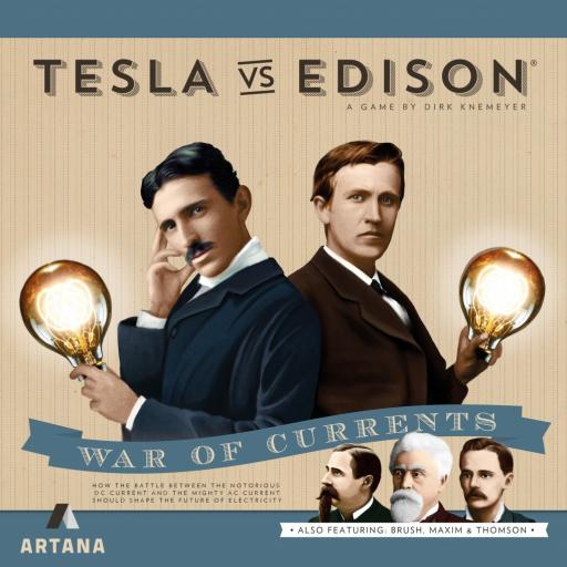 Imagen de juego de mesa: «Tesla vs. Edison: War of Currents»
